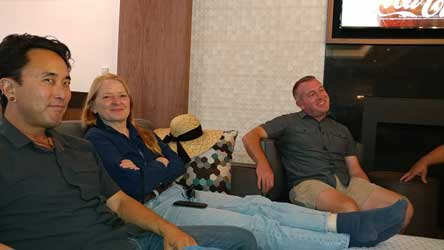Glen, Angela and Sean