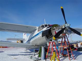 just climb in Antonov-3T repair work