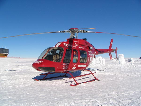 Bell 407 at Pole