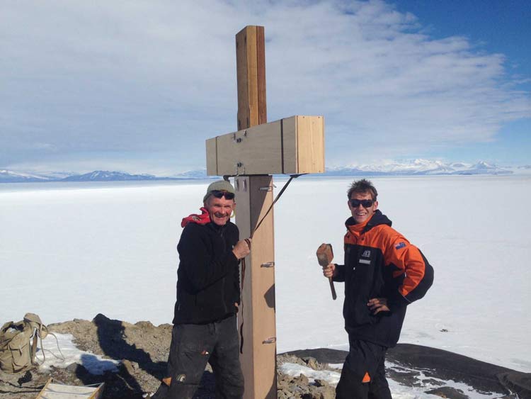 the Observation Hill cross protective cover