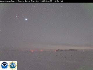 the igloo as seen by the NOAA webcam