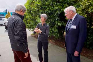 Secretary Kerry meeting with Kelly Falkner and Art Brown