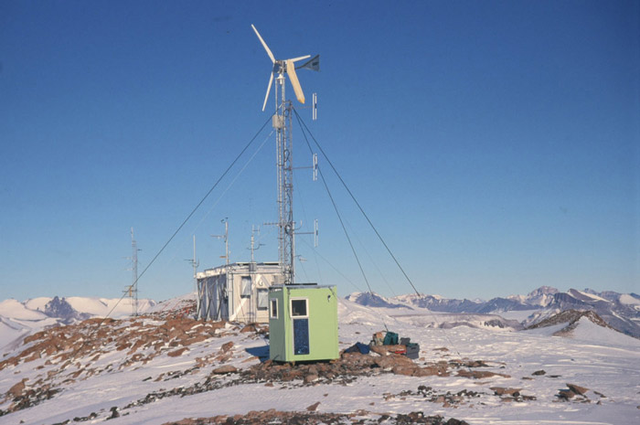 Repeater site on Mt. Newall