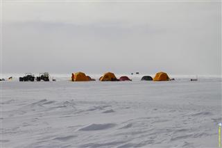 tenting tonight