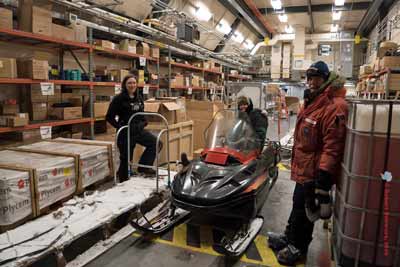 snowmobiles in the LO
