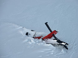KBA crash wreckage