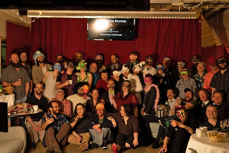 the masquerade ball participants