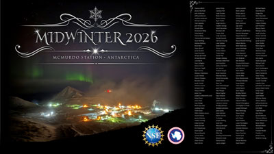 dark cold McMurdo midwinter greeting