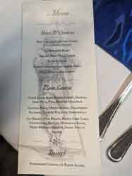 midwinter dinner menu