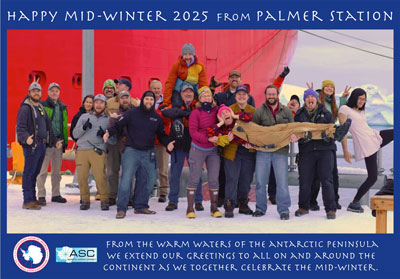 greeting from the peninsula Palmer greetings
