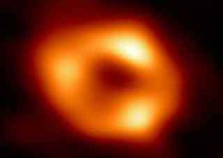 the Sagittarius A black hole at the center of the Milky Way