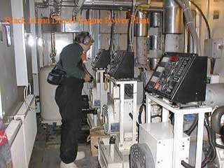 another view of the diesel power plant