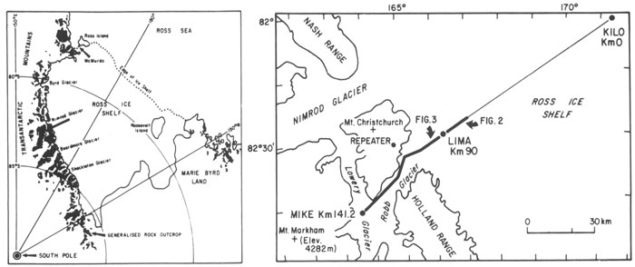Maps showing the SERIS project location