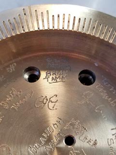 Brian Tamm's signature