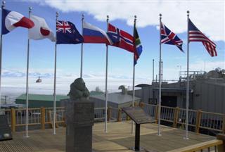 warning, flagpoles can be damaged by high winds