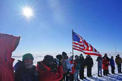 passing the flag