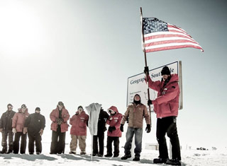 time to stick it the end of the Polie line passing the flag