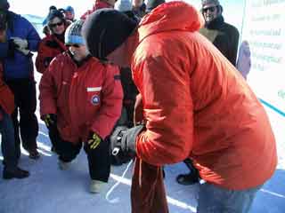 WSM Craig Knott unveils the marker