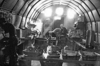 the construction camp galley--galley side