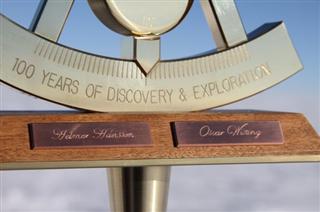 Helmer Hanssen and Oscar Wisting