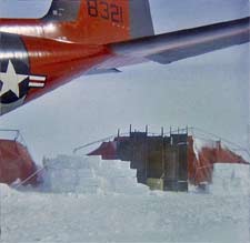 tent camp for the 321 crew after the crash