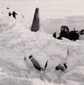 snow hole