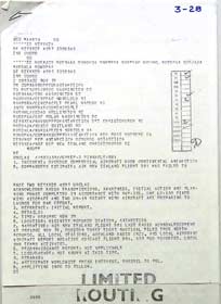Navy sitrep reporting the missing Air New Zealand flight