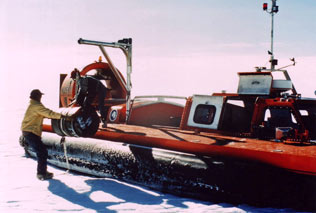 offloading fuel drums