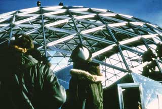 installing dome panels