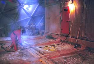 foundation for the comms addition