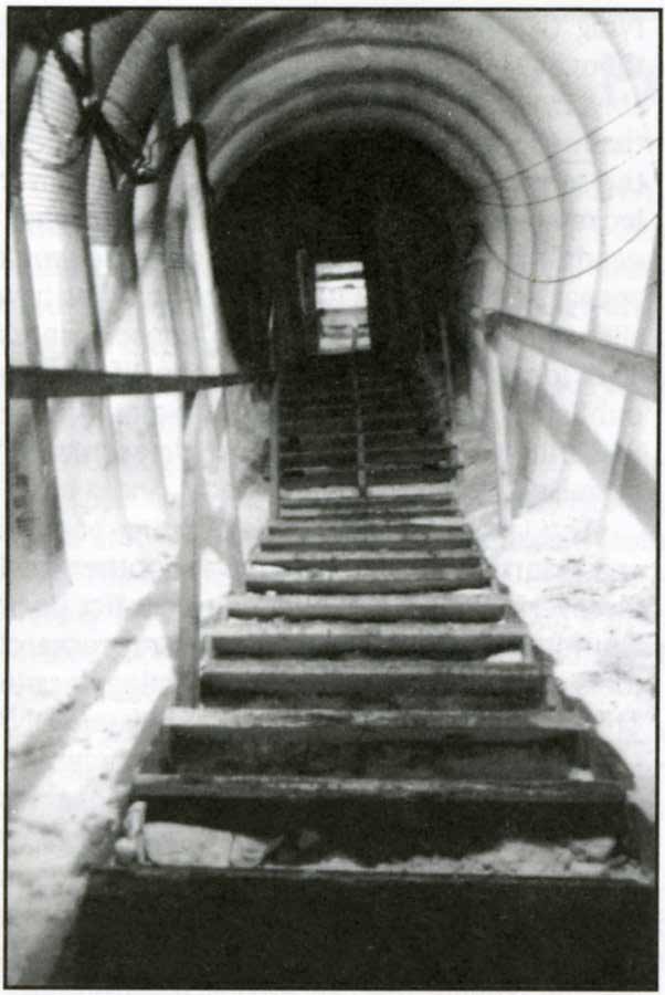 bottom of the Holy Stairs entrance