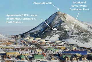 INMARSAT site on Ob Hill