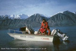 Ran in the Boston whaler