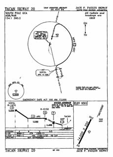 1994 VXE-6 skiway map