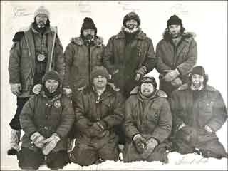 first winterovers in Siple II