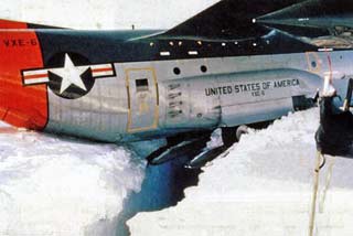 XD-02 in a crevasse