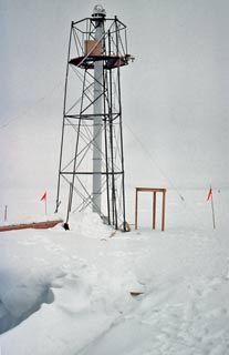 the Solar Polar telescope tower
