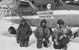 The Transglobe crossing team