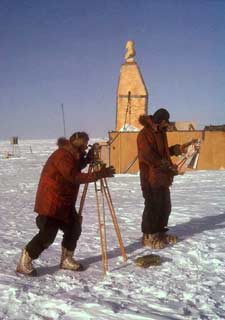 a theodolite shot
