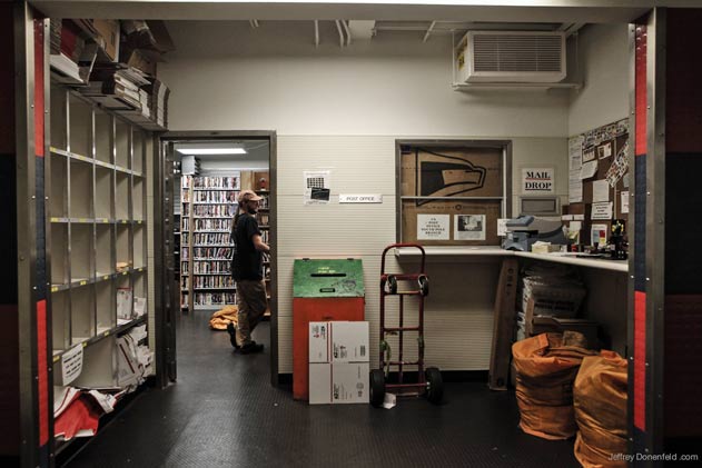 South Pole post office and store, December 2012