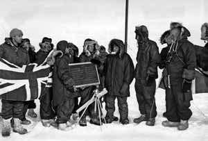 the presentation ceremony outside