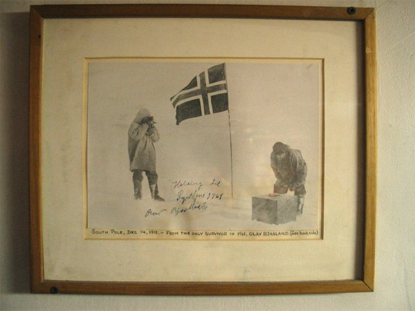 The Olsv Bjaaland photo at Pole