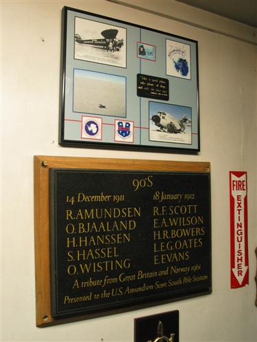 the plaque in 2004