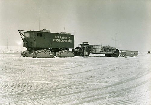 The Pole-Queen Maud Land traverse sets out from Pole