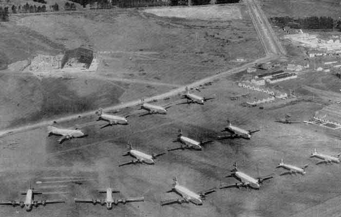 C-124A's on the tarmac