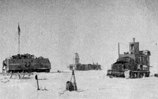 looking southeast at the main building