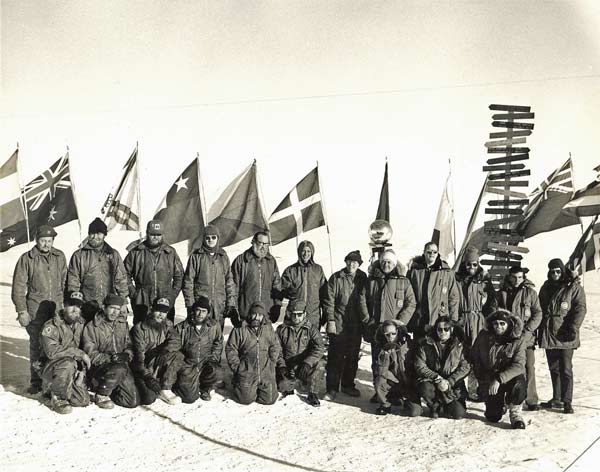 winterovers including the last Navy crew