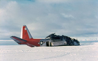 oops crashed plane at Williams Field