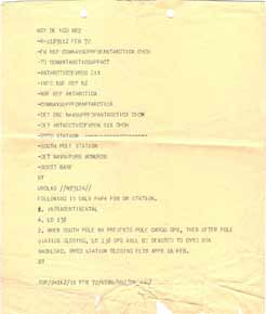 another old station artifact Byrd Station closing message
