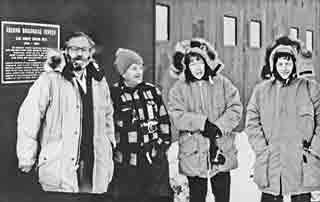 No, Mary, you can't winter this year Dedication of the Eklund Biological Center at McMurdo